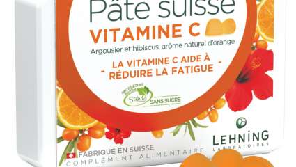 Pâtes suisses Vitamine C et Vitamine D