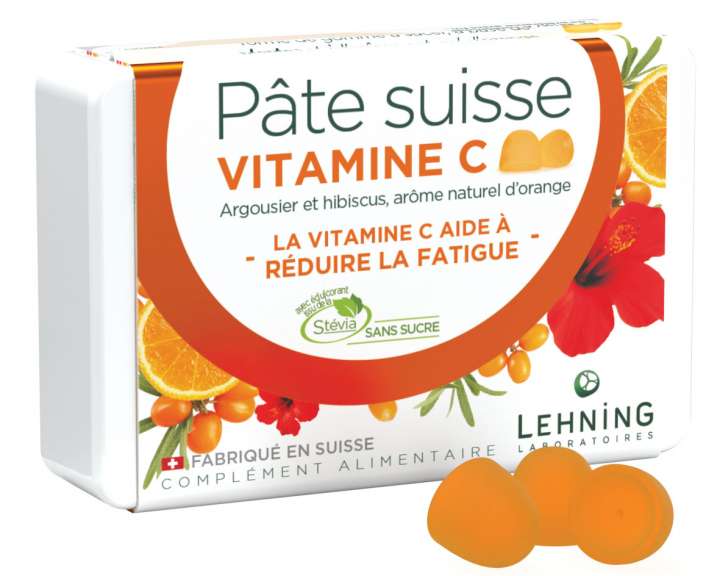 Pâtes suisses Vitamine C et Vitamine D