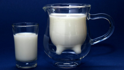 Verre de lait