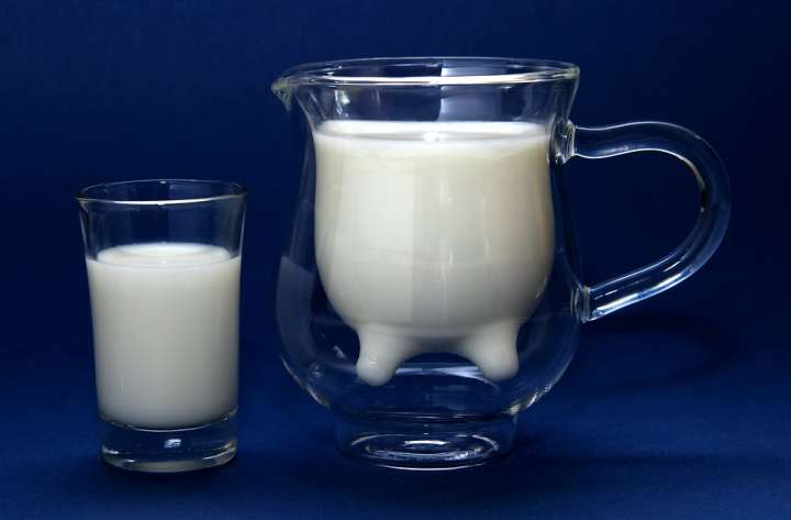 Verre de lait