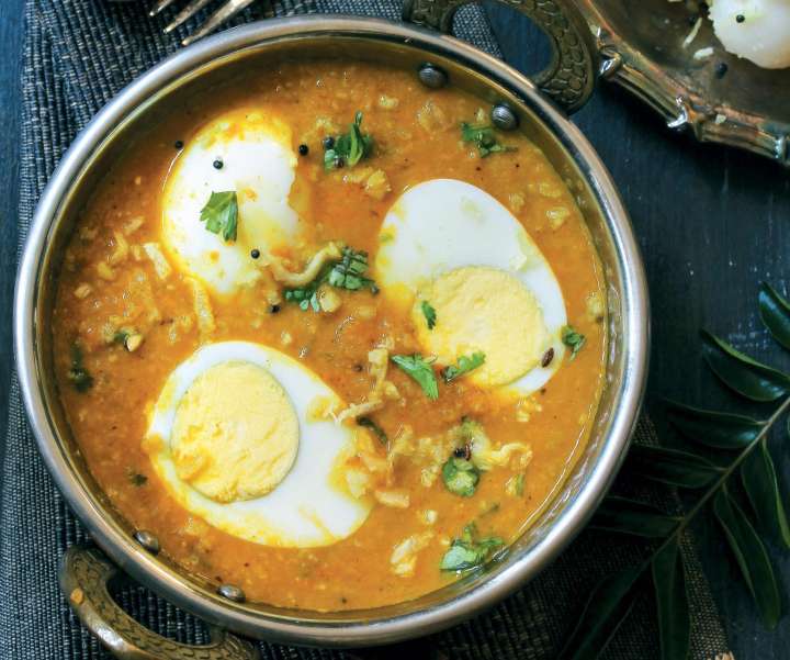 Curry aux œufs