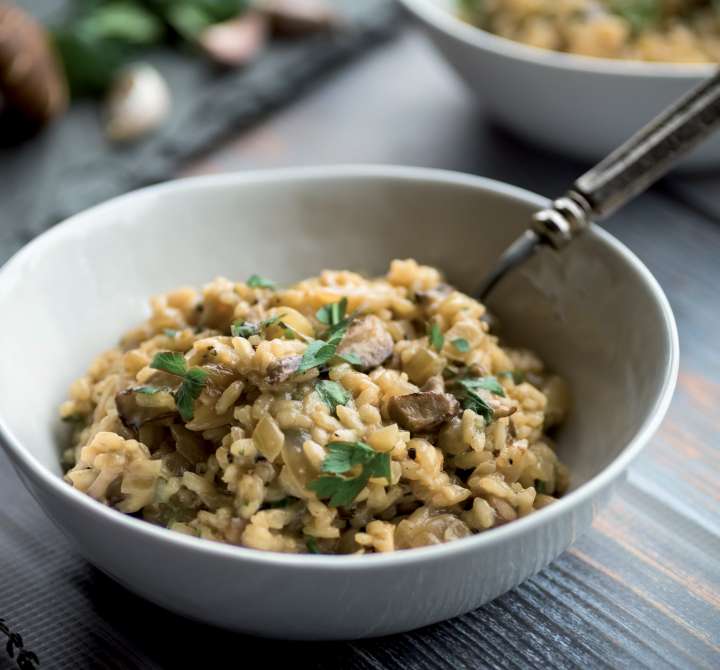 Risotto aux champignons