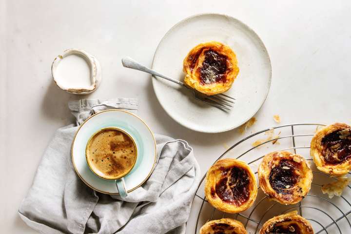 Tartelettes pasteis de nata