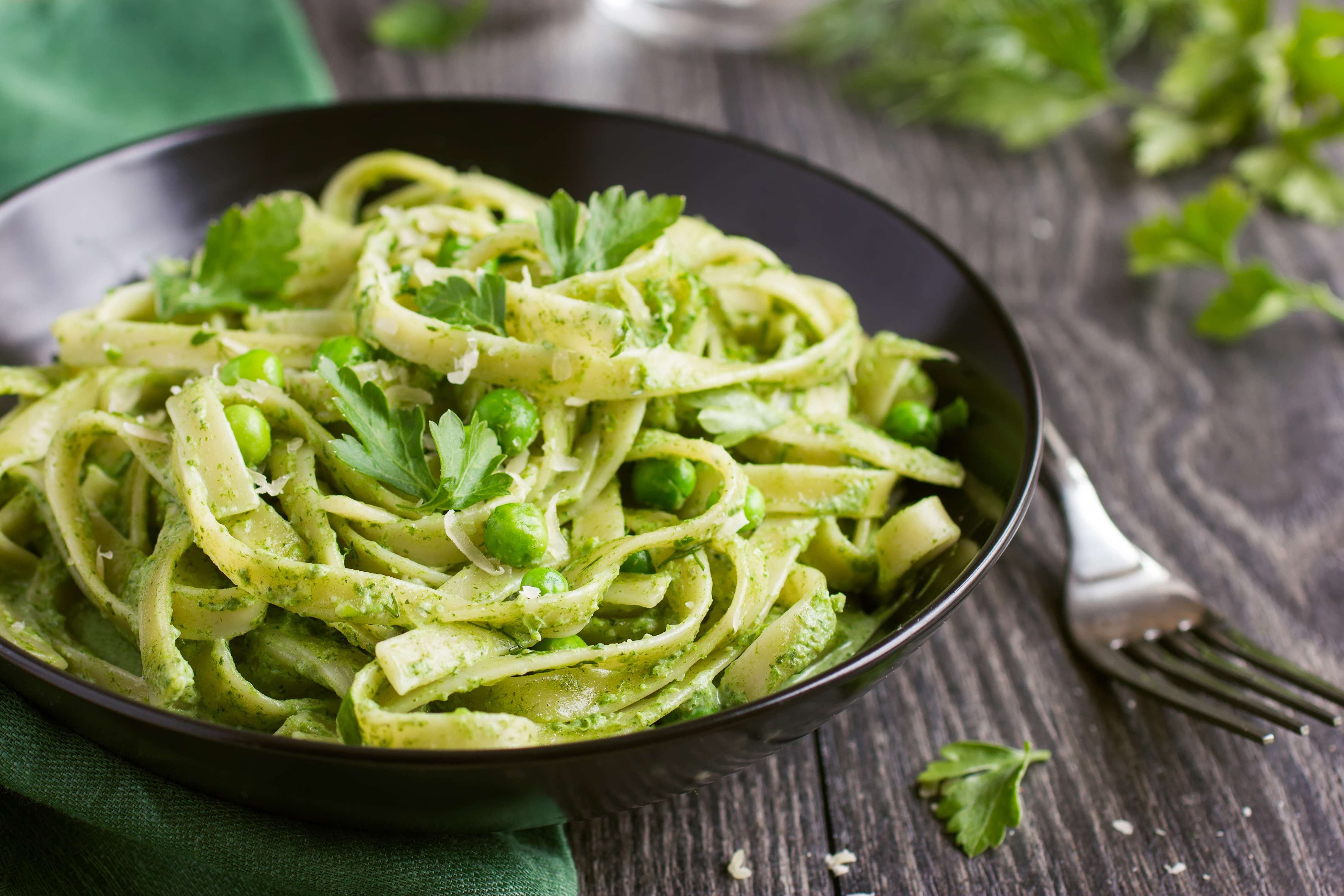 Pâtes au Pesto- Plantes et Santé