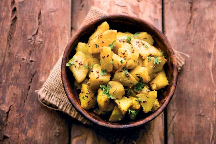 Pommes de terre à l'indienne