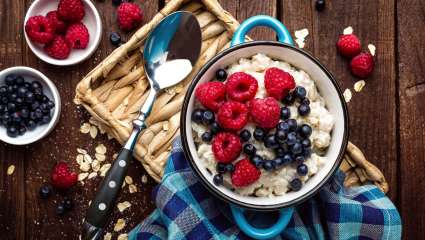 Porridge aux fruits des bois