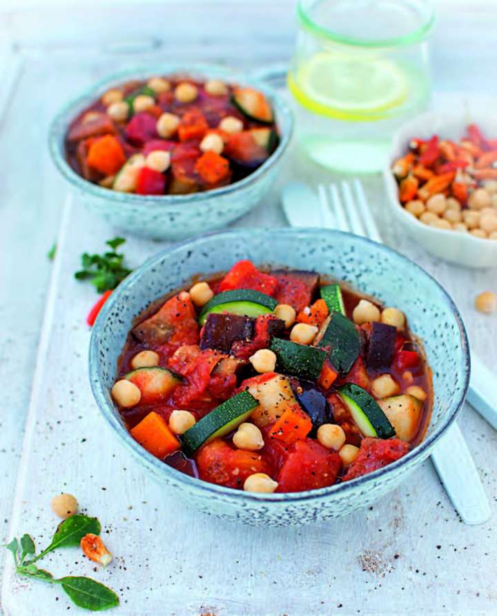 Ragoût de légumes et pois chiches