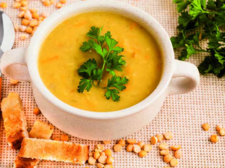 Soupe aux pois à l’indienne