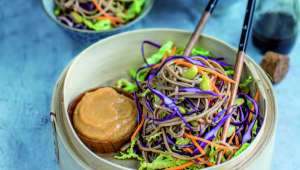 Salade de nouilles soba