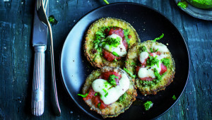 Pizzas d’aubergines