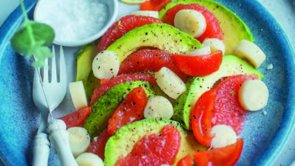 Salade exquise aux cœurs de palmier