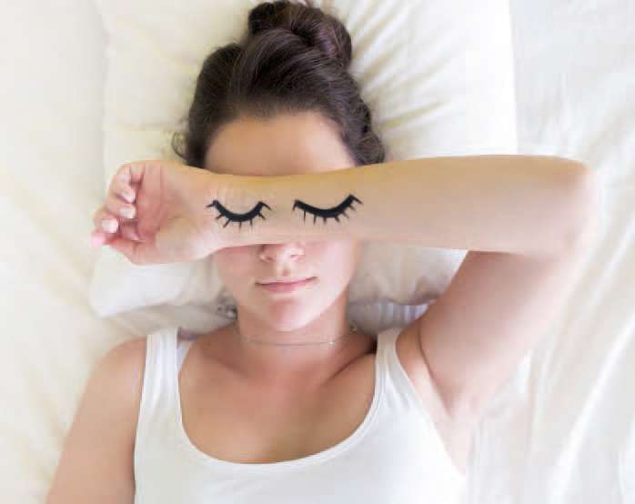 Femme dormant 