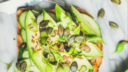 Bruschetta à l’avocat