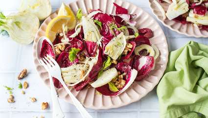 Salade de fenouil et radicchio