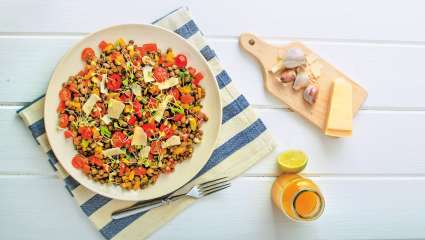 Salade de lentilles