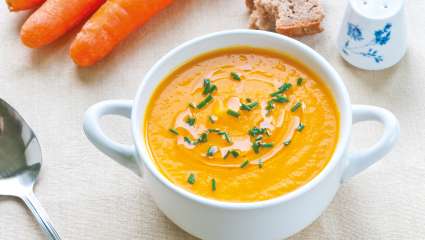 Soupe de carotte au miso