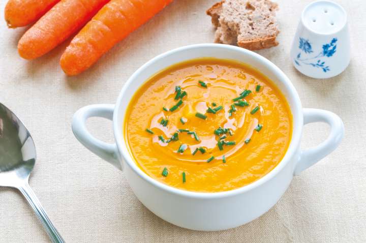 Soupe de carotte au miso