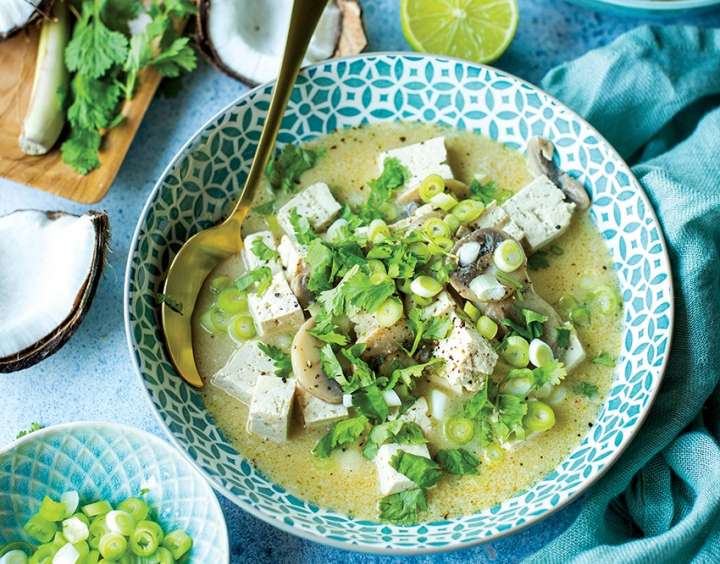 Soupe thaï à la noix de coco