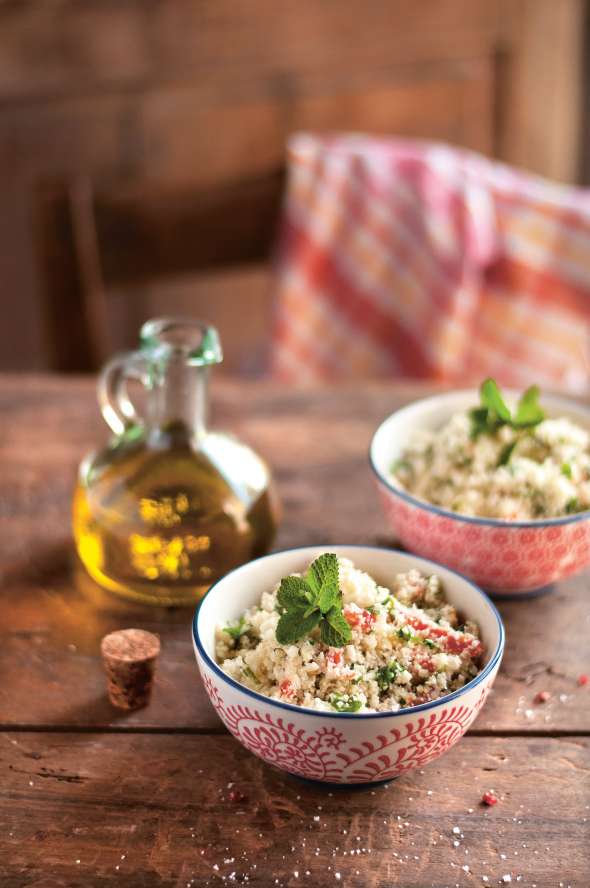 Taboulé au chou-fleur