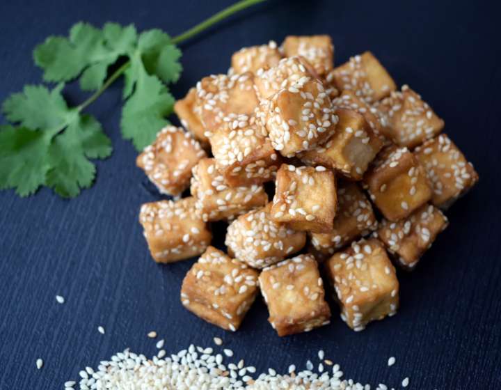 Tofu au sésame