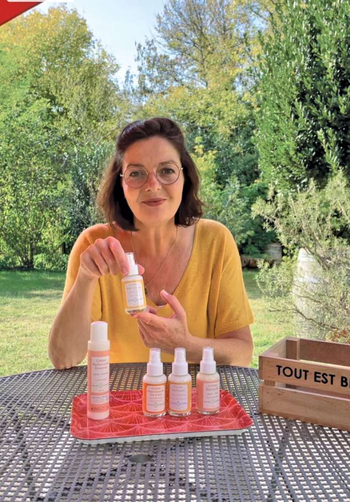 Violaine Peruch, créatrice de Galilée Guyenne : slow cosmétiques en circuits courts à Bordeaux