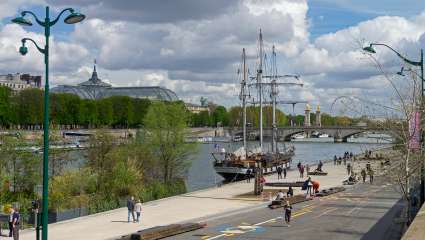 Voies sur berges Paris